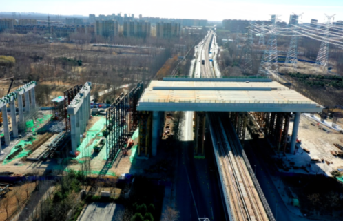 京雄高速施工現場